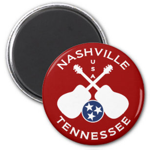 Nashville, Tennessee USA Magnet