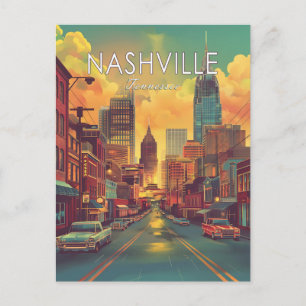 Nashville Tennessee Vintage Travel Postcard