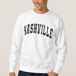 Nashville Tennessee Vintage Varsity College Style Sweatshirt