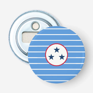 Nashville, Tennessee Volunteer State Tri-Star Bottle Opener