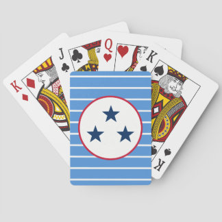 Nashville, Tennessee Volunteer State Tri-Star Playing Cards