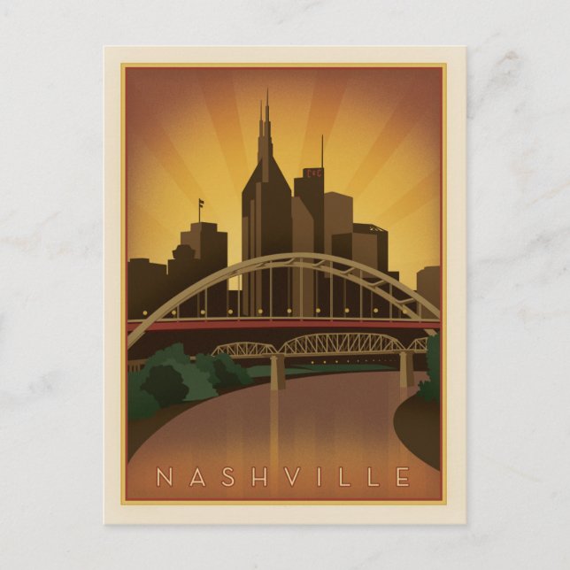 Nashville, TN - Legacy Bridges Postcard (Front)