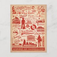 Nashville, TN - Pattern Print