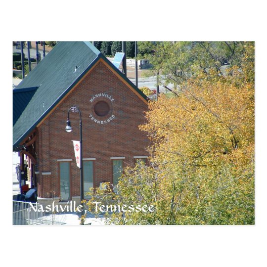 Nashville Train Station at Riverfront Postcard