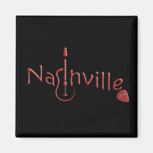 NASHVILLE WITH PICK MAGNET