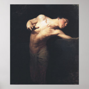 Nasrcissus by Benczur Poster