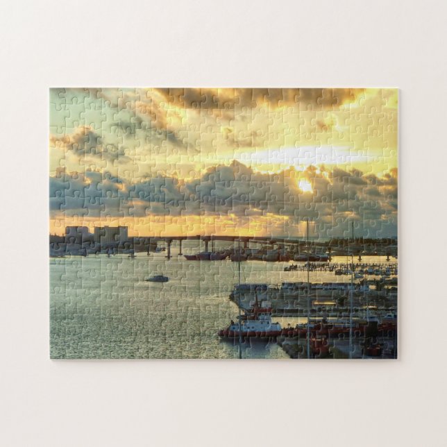 Nassau at Sunrise Jigsaw Puzzle (Horizontal)