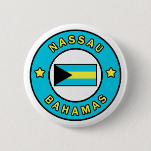 Nassau Bahamas 6 Cm Round Badge