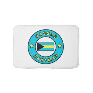 Nassau Bahamas Bath Mat