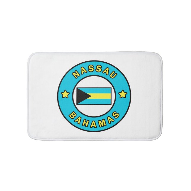 Nassau Bahamas Bath Mat (Front)