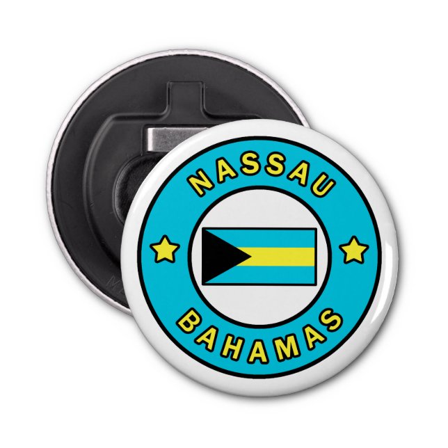 Nassau Bahamas Bottle Opener (Front)