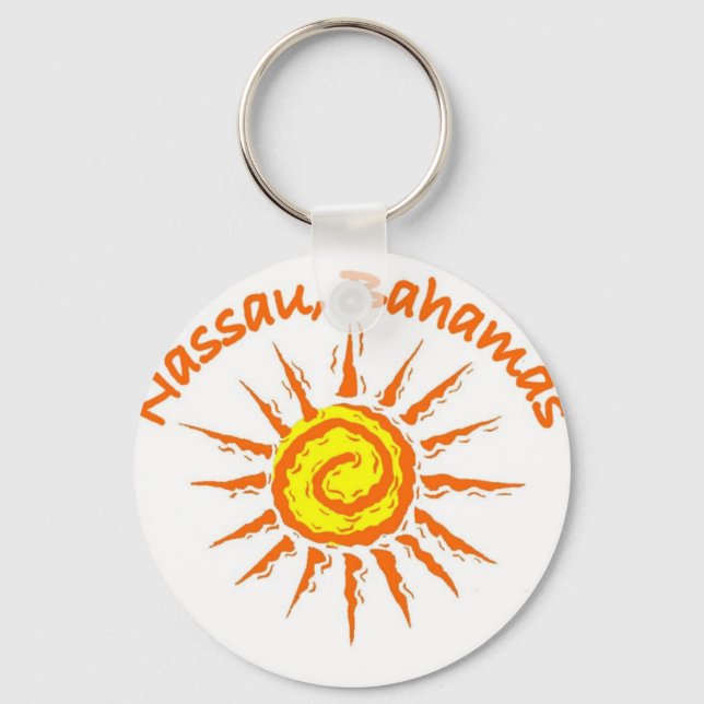 Nassau, Bahamas Key Ring (Front)