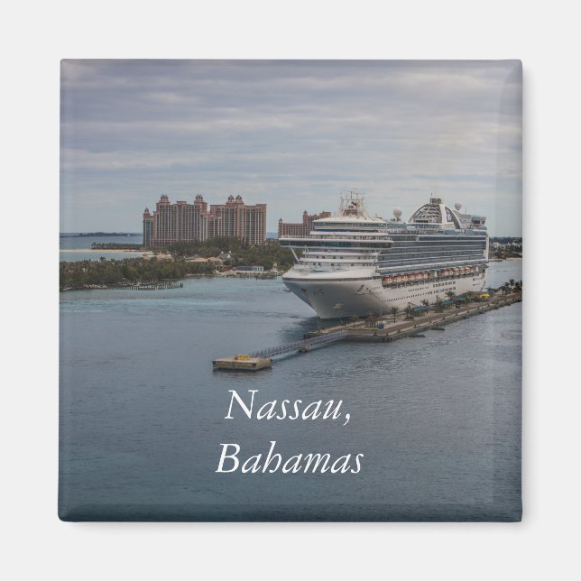 Nassau, Bahamas Magnet (Front)