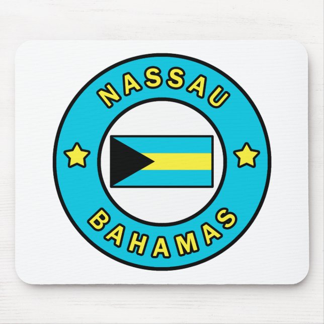 Nassau Bahamas Mouse Mat (Front)