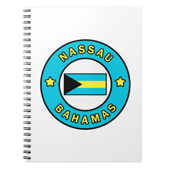 Nassau Bahamas Notebook (Front)