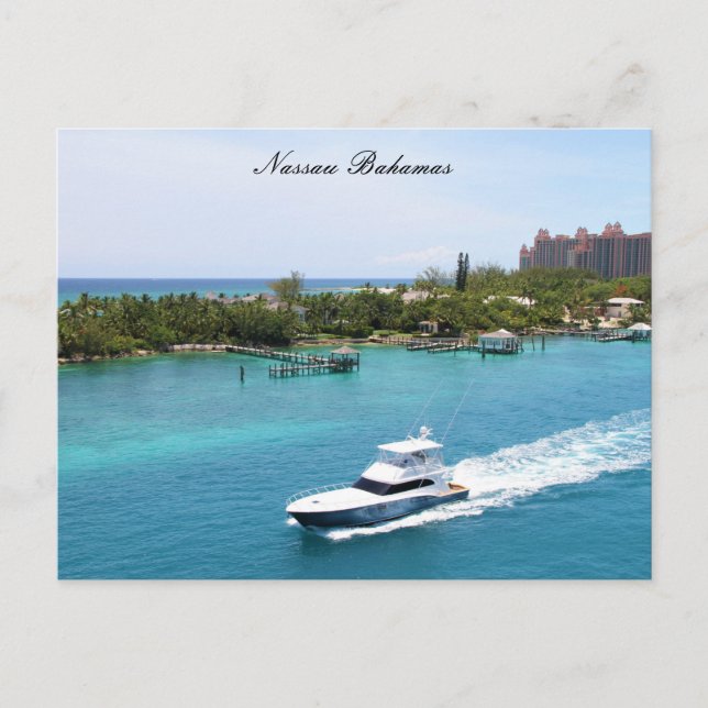 Nassau Bahamas Photography  Postcard (Front)
