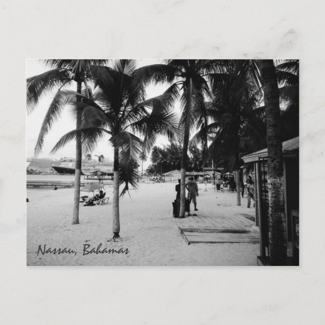 Nassau Bahamas Postcard (Front)