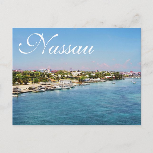Nassau, Bahamas Postcard (Front)