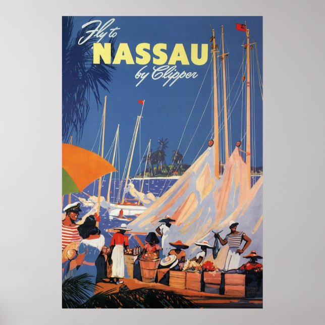 Nassau Bahamas Poster (Front)