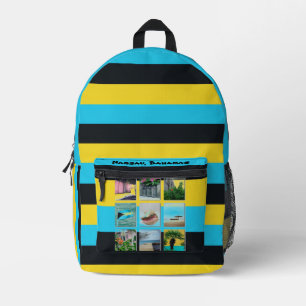Nassau, Bahamas  Printed Backpack