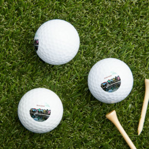 Nassau, Bahamas scenic photograph Golf Balls