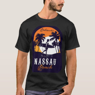 Nassau Bahamas Souvenir Travel Vintage Beach T-Shirt