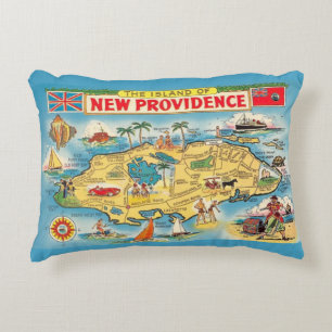 Nassau Bahamas Throw Pillow
