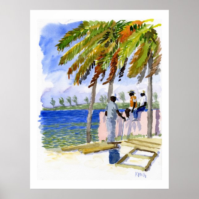 Nassau Beach print (Front)
