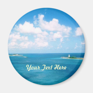 Nassau Harbour Magnet rnd