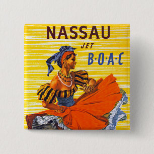 Nassau Jet 15 Cm Square Badge