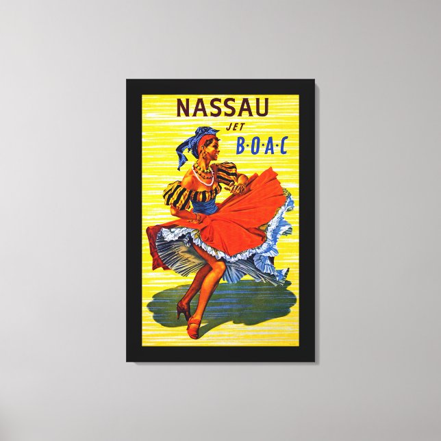 Nassau Jet Canvas Print (Front)