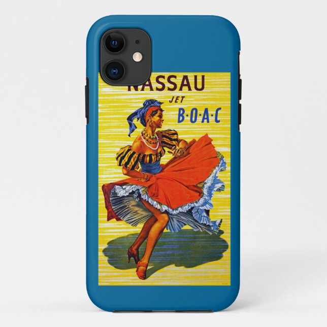 Nassau Jet Case-Mate iPhone Case (Back)