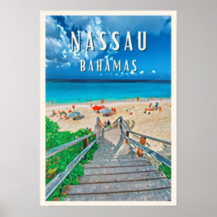 Nassau : L'île paradisiaque des Bahamas Poster