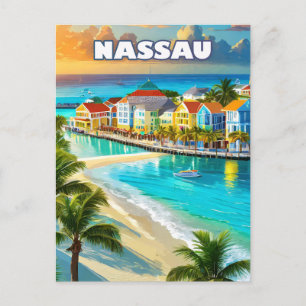 Nassau, pearl of the Bahamas Postcard