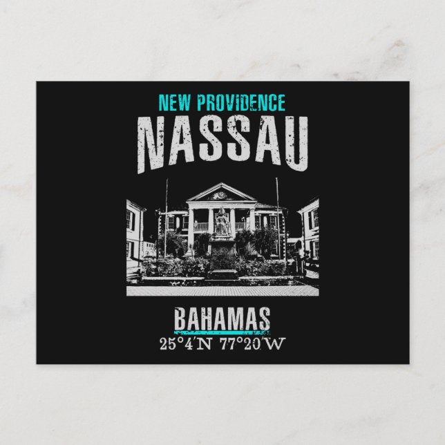 Nassau Postcard (Front)