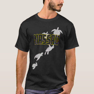 Nassau Sea Turtles Scuba Diving With Turtles T-Shirt