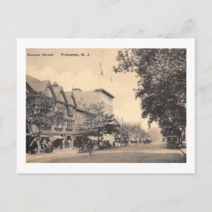 Nassau St., Princeton, New Jersey Vintage Postcard