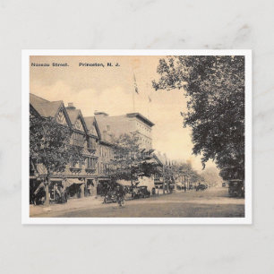 Nassau St., Princeton, New Jersey Vintage Postcard