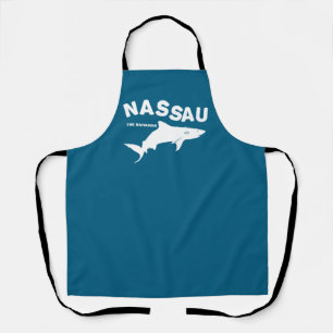Nassau - The Bahamas Shark Diving T-Shirt Apron