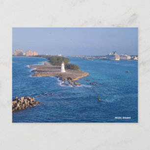 Nassau: Where the Sea Meets the Sky Postcard