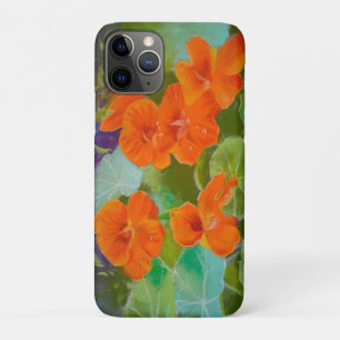 Nasturtium Bloom - Botanical Pastel iPhone 11 Pro Case