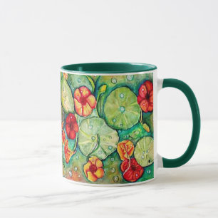 "Nasturtium Fantasy" Mug