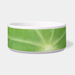 Nasturtium Leaf Dog Bowl