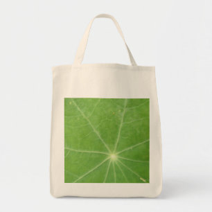 Nasturtium Leaf Organic Grocery Tote Bag