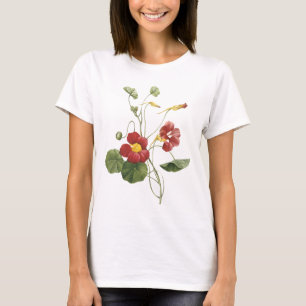nasturtium(Tropaeolum majus) by Redouté T-Shirt