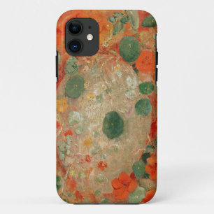 Nasturtiums by Odilon Redon iPhone 11 Case