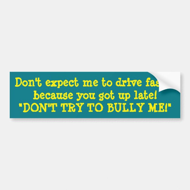 NASTY BUMPER STICKERS for MISERABLE DRIVERS CRAZY (Front)