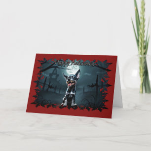 Nasty Pup Halloween Card