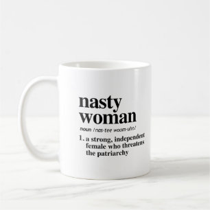 Nasty Woman Definition Coffee Mug