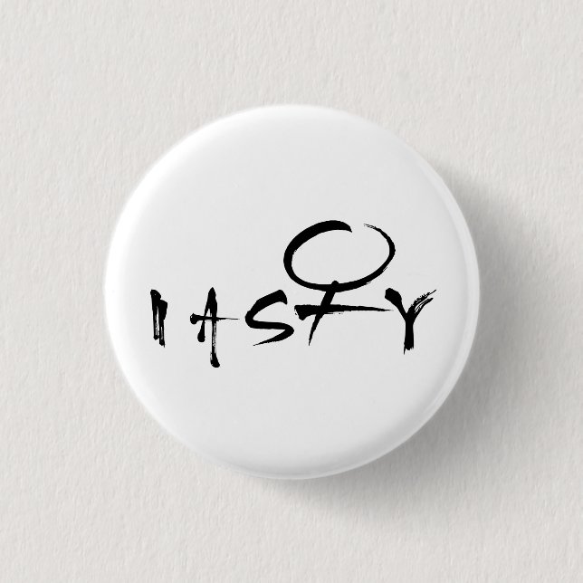 Nasty Woman - Female Symbol 3 Cm Round Badge (Front)